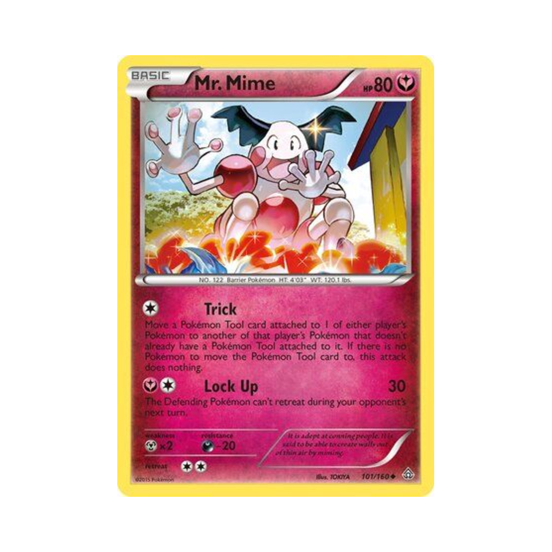 포켓몬 TCG 마임맨 U 프라이멀 크래시 (영문판)(Pokemon TCG Mr. Mime U Primal Clash (English Ver.)) - 1