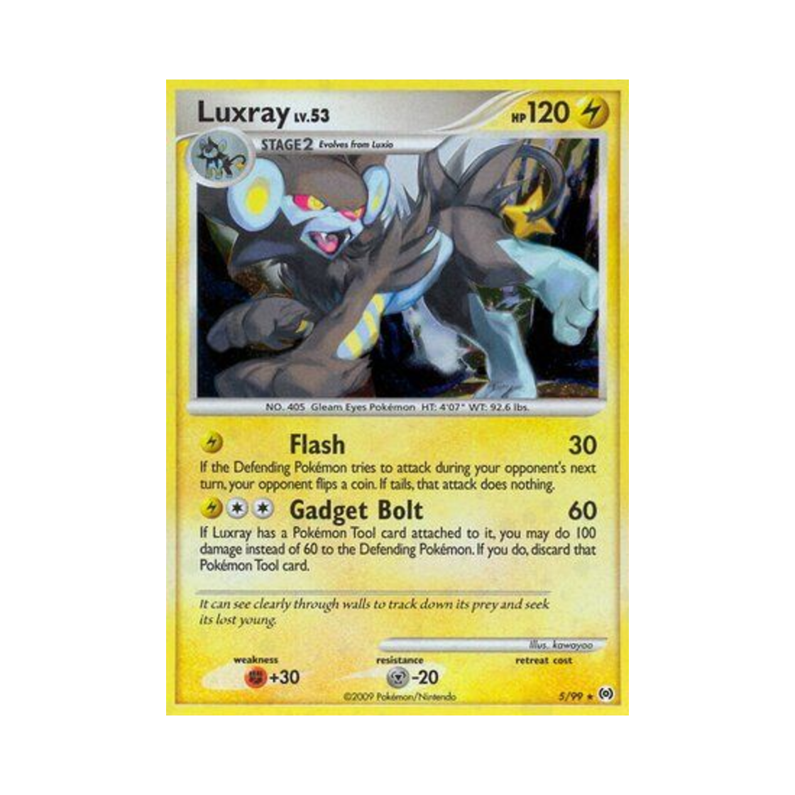 포켓몬 TCG 렌트라 RH 아르세우스 (영문판)(Pokemon TCG Luxray RH Arceus (English Ver.)) - 1