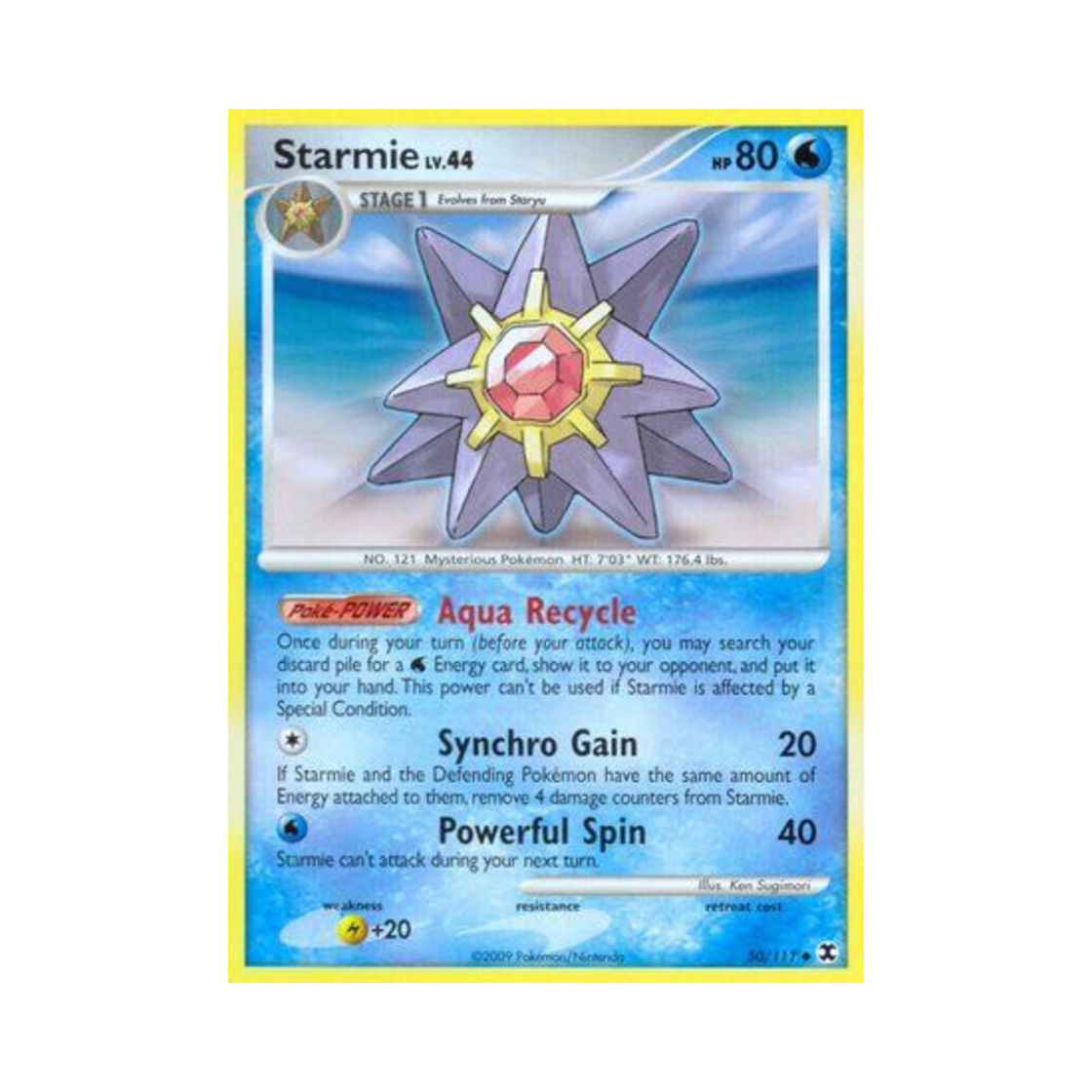 포켓몬 TCG 아쿠스타 U 라이징 라이벌스 (영문판)(Pokemon TCG Starmie U Rising Rivals (English Ver.)) - 1