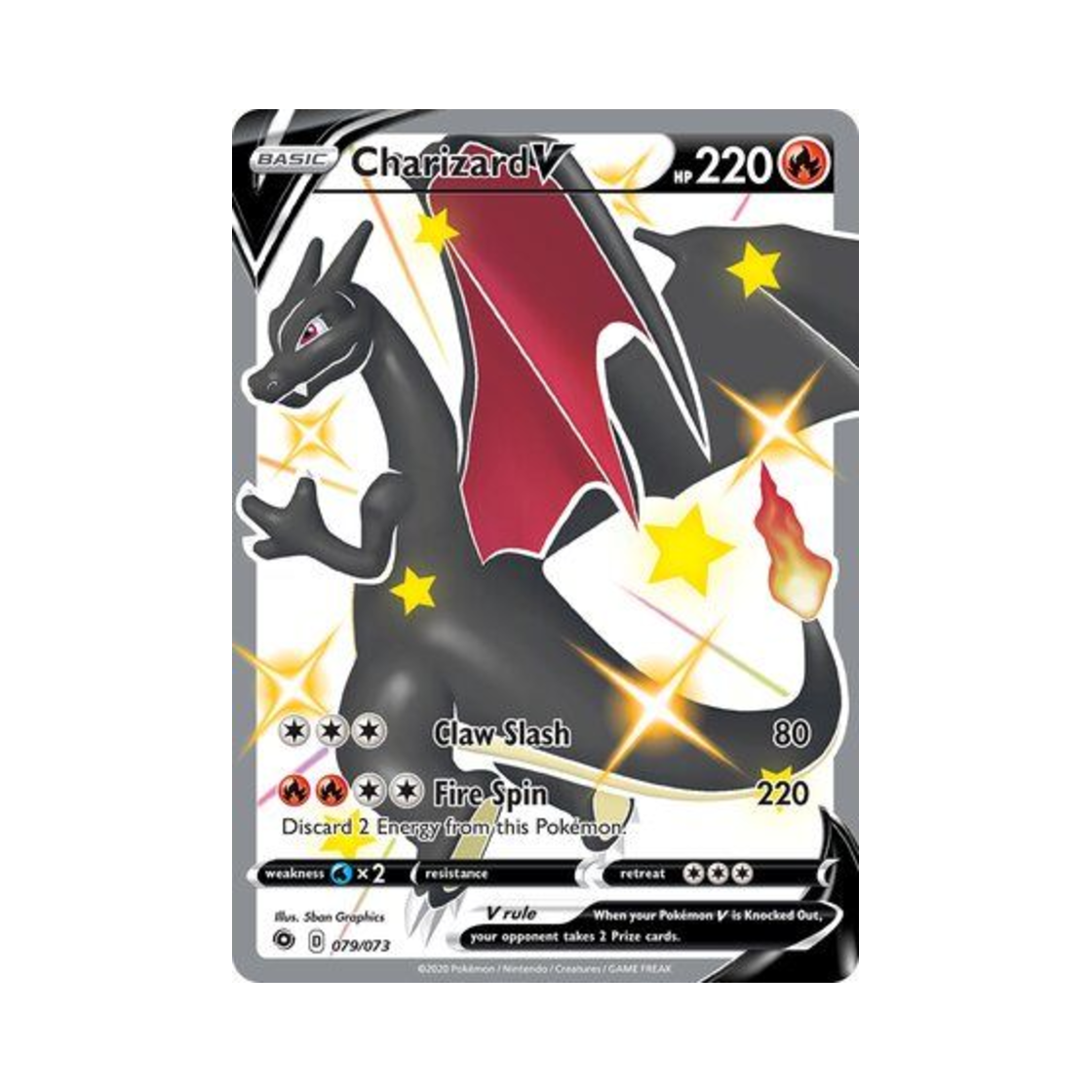 포켓몬 TCG 리자몽 V RS 챔피언스 패스 (영문판)(Pokemon TCG Charizard V RS Champion's Path (English Ver.))