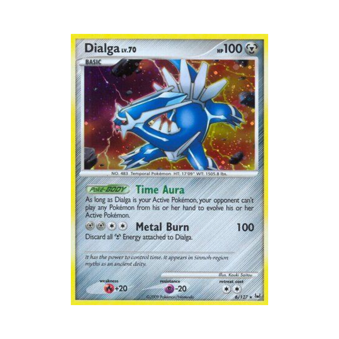포켓몬 TCG 디아루가 RH 플래티넘 (영문판)(Pokemon TCG Dialga RH Platinum (English Ver.)) - 1