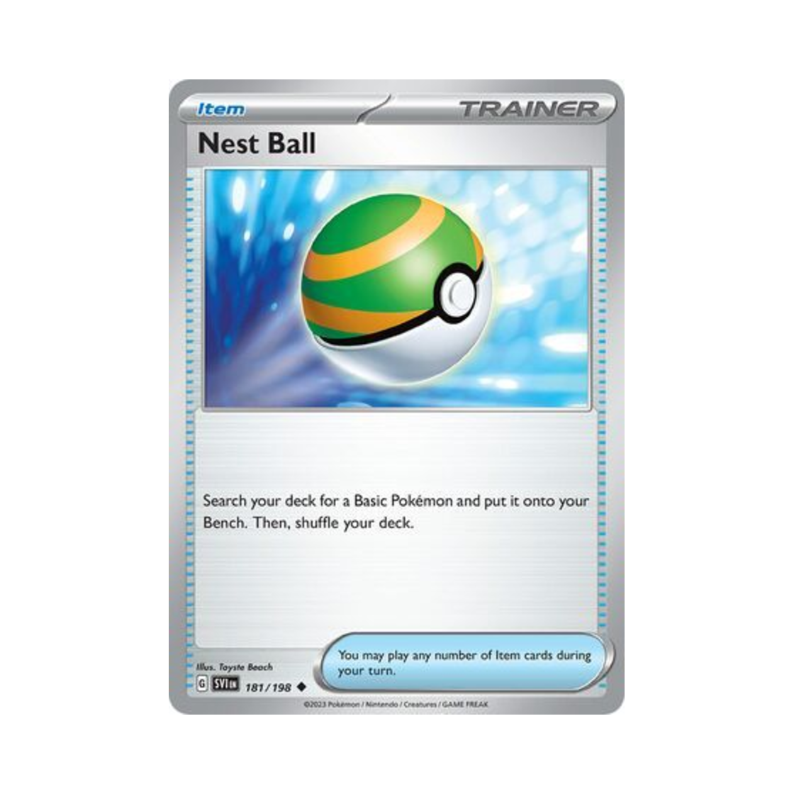 포켓몬 TCG 네스트볼 U 스칼렛 & 바이올렛 (영문판)(Pokemon TCG Nest Ball U Scarlet & Violet (English Ver.)) - 1