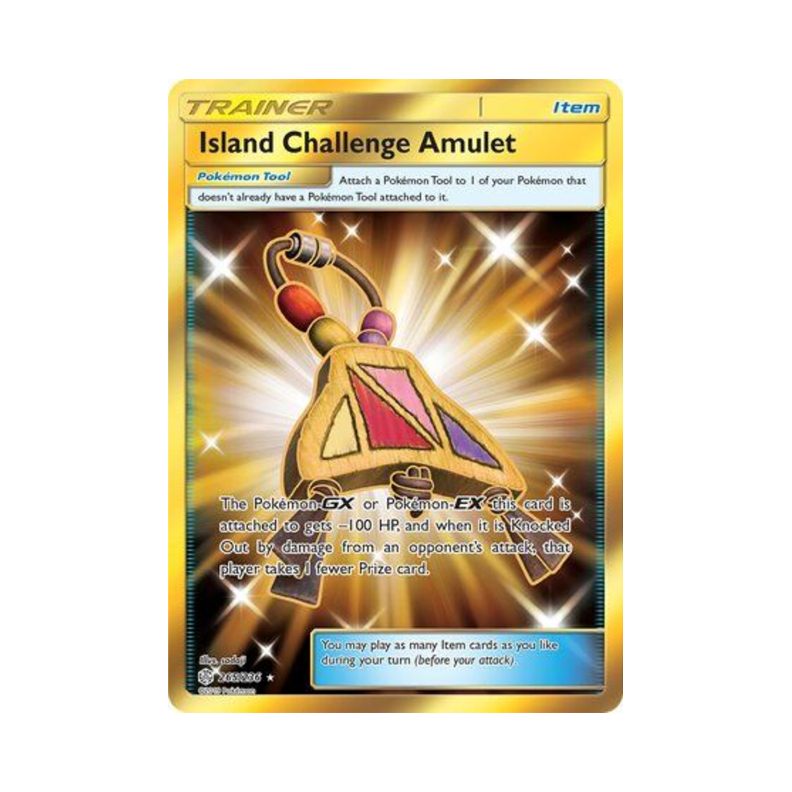 포켓몬 TCG 섬 순례 증표 RS 코스믹 이클립스 (영문판)(Pokemon TCG Island Challenge Amulet RS Cosmic Eclipse (English Ver.)) - 1