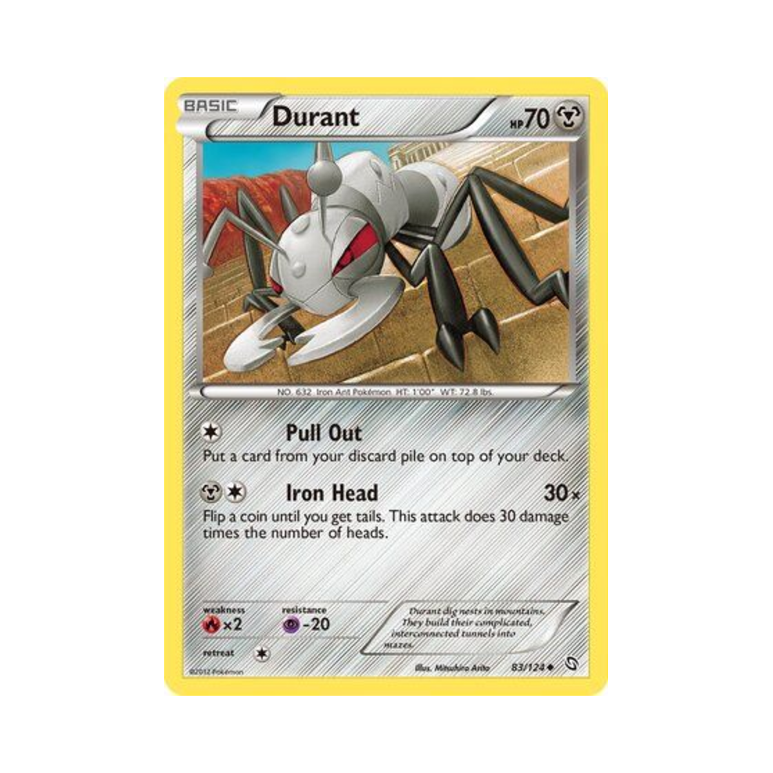 포켓몬 TCG 아이앤트 U 드래곤즈 엑잘티드 (영문판)(Pokemon TCG Durant U Dragons Exalted (English Ver.)) - 1