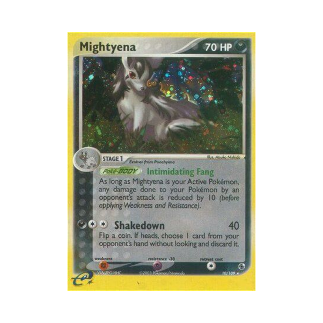 포켓몬 TCG 그라에나 RH EX 루비 & 사파이어 (영문판)(Pokemon TCG Mightyena RH EX Ruby & Sapphire (English Ver.)) - 1