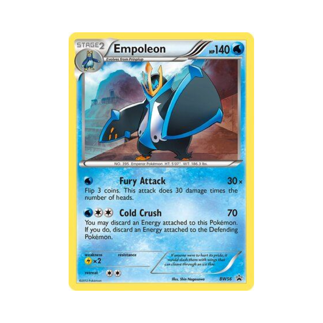 포켓몬 TCG 엠페르트 P 블랙 & 화이트 프로모카드 (영문판)(Pokemon TCG Empoleon P Black & White Promos (English Ver.)) - 1