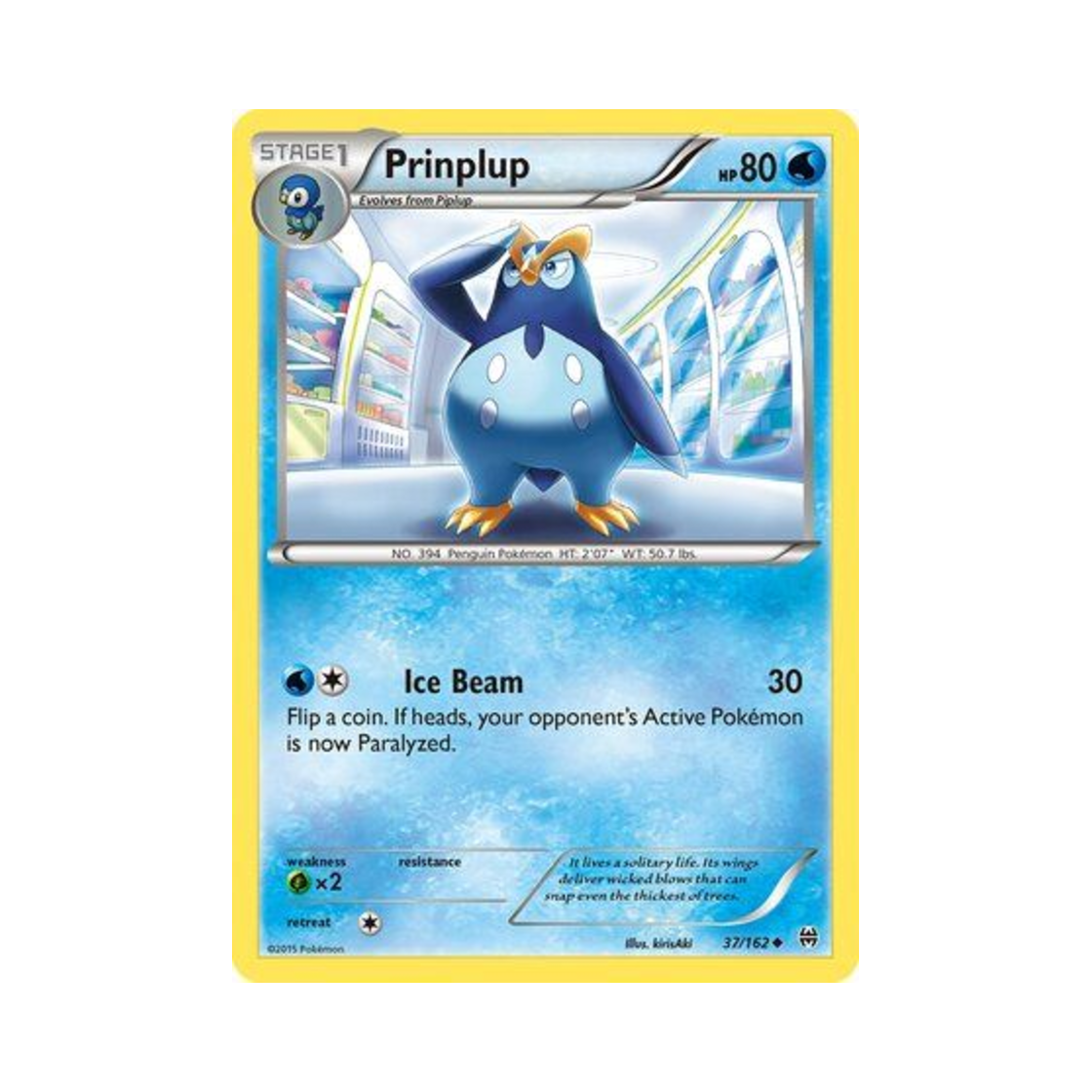 포켓몬 TCG 팽태자 U 브레이크스루 (영문판)(Pokemon TCG Prinplup U BREAKthrough (English Ver.)) - 1