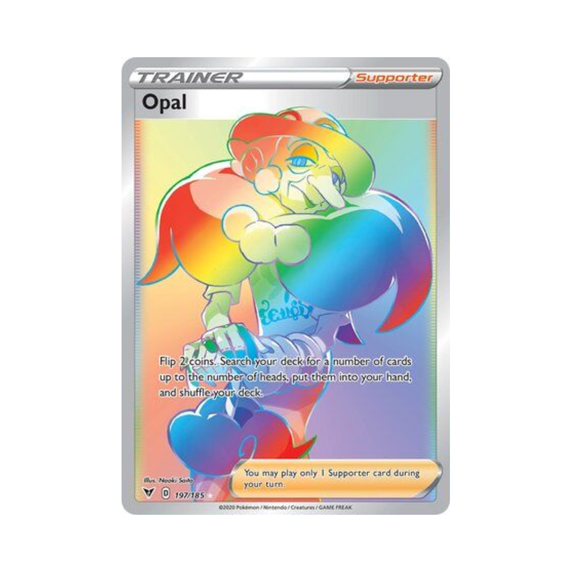 포켓몬 TCG 포플러 RR 비비드 볼티지 (영문판)(Pokemon TCG Opal RR Vivid Voltage (English Ver.)) - 1