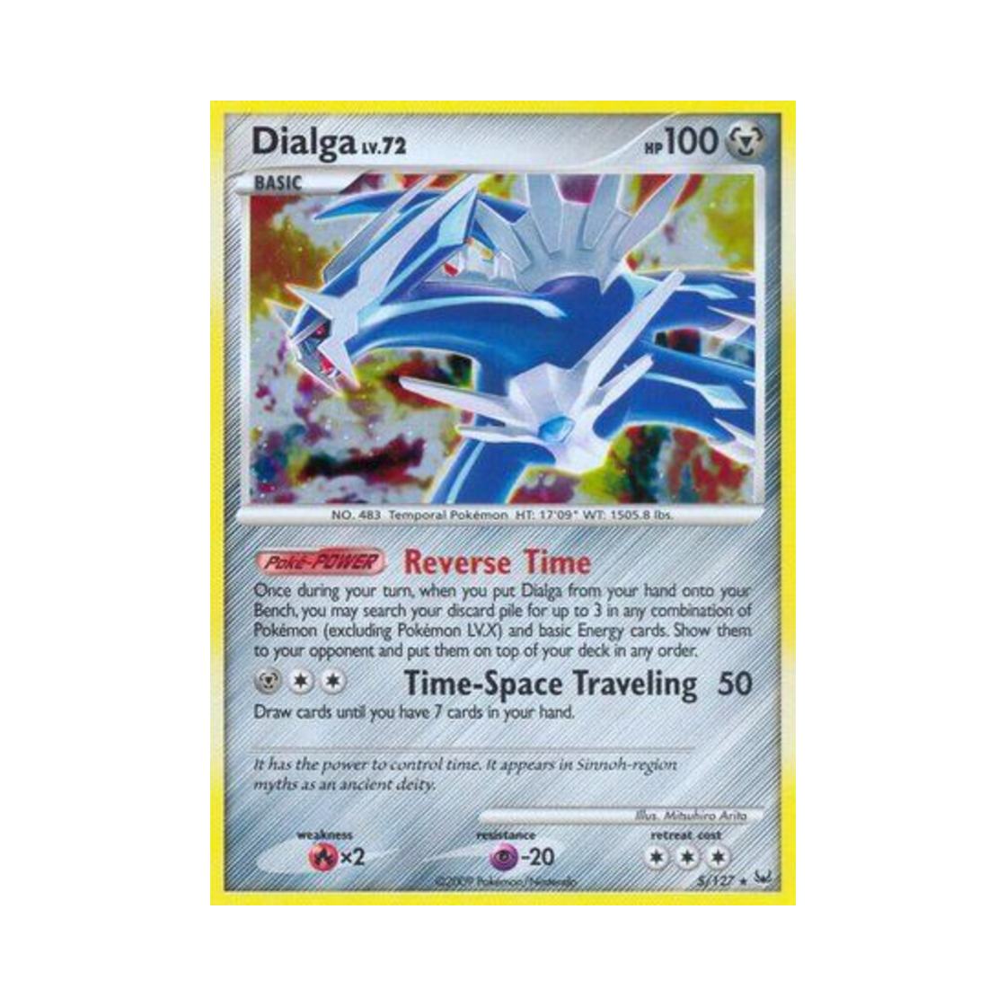 포켓몬 TCG 디아루가 RH 플래티넘 (영문판)(Pokemon TCG Dialga RH Platinum (English Ver.)) - 1