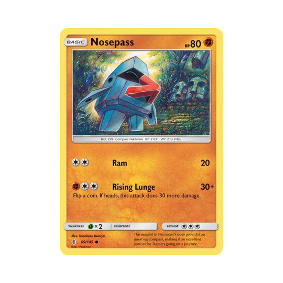 포켓몬 TCG 코코파스 C 가디언스 라이징 (영문판)(Pokemon TCG Nosepass C Guardians Rising (English Ver.)) - 1