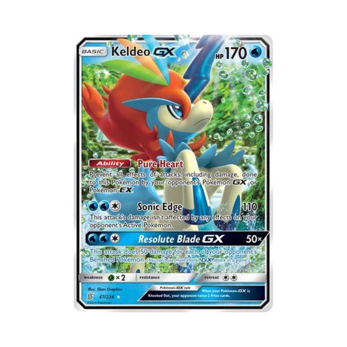포켓몬 TCG 케르디오 GX RHG 유니파이드 마인즈 (영문판)(Pokemon TCG Keldeo GX RHG Unified Minds (English Ver.)) - 1
