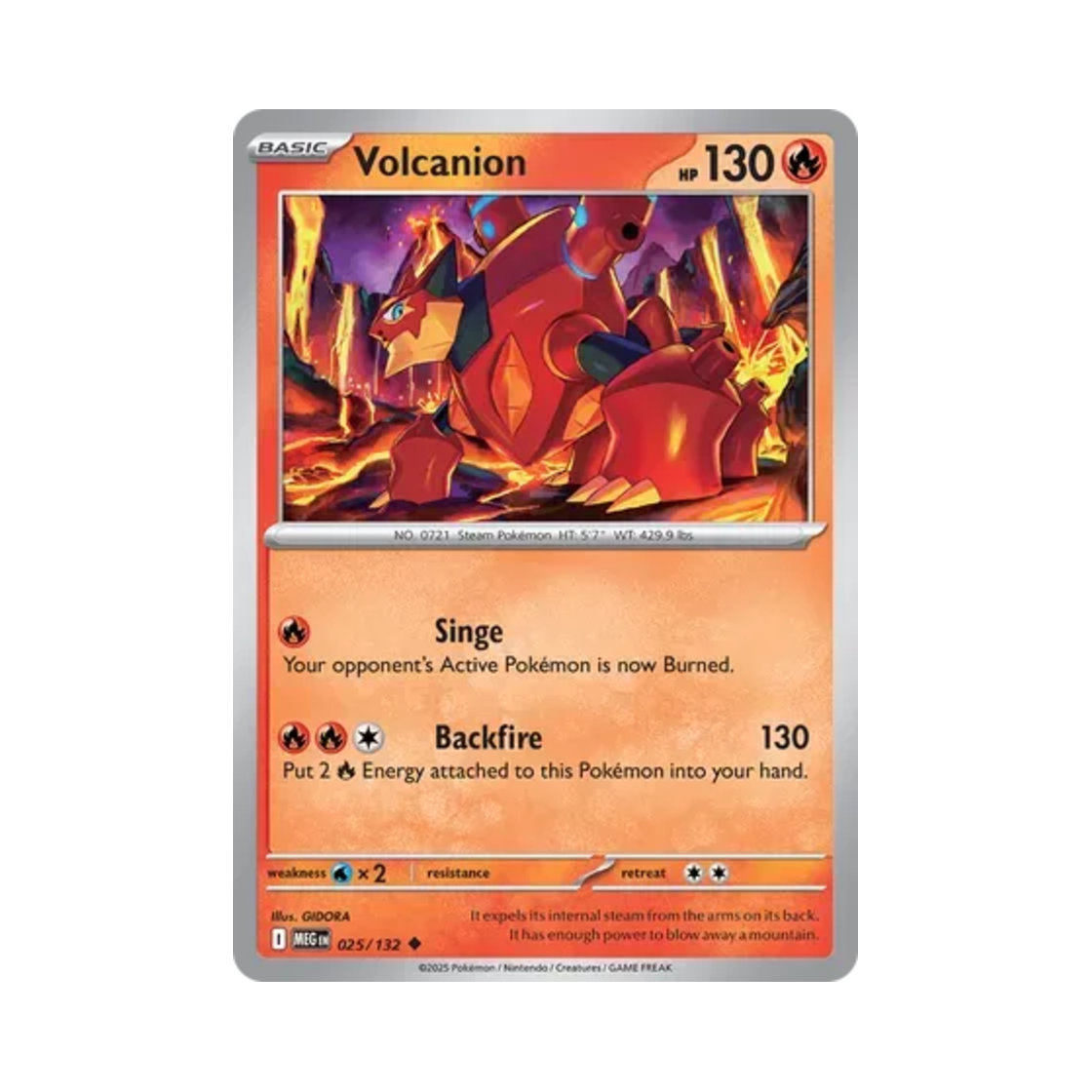 포켓몬 TCG 볼케니온 U 메가 에볼루션 (영문판)(Pokemon TCG Volcanion U Mega Evolution (English Ver.)) - 1