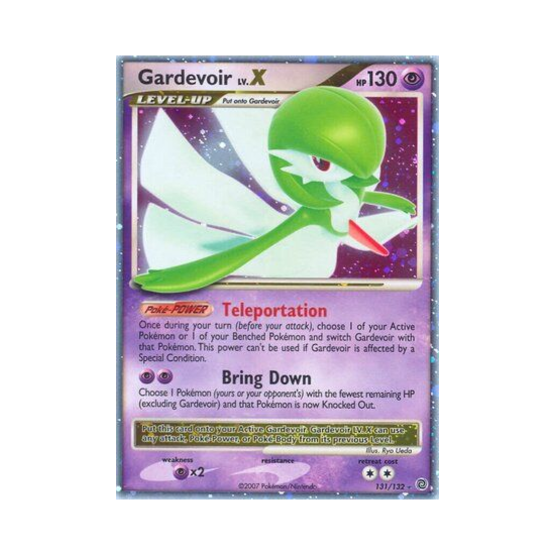 포켓몬 TCG 가디안 LV.X RHL 시크릿 원더스 (영문판)(Pokemon TCG Gardevoir LV.X RHL Secret Wonders (English Ver.))