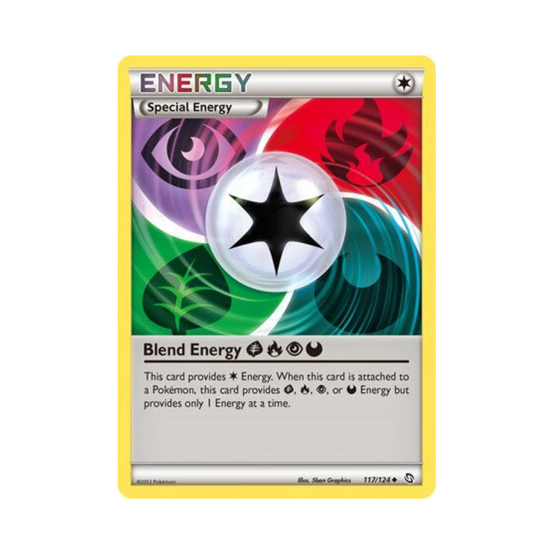 포켓몬 TCG 블렌드 에너지 풀 불꽃 초 악 U 드래곤즈 엑잘티드 (영문판)(Pokemon TCG Blend Energy GFPD U Dragons Exalted (English Ver.)) - 1