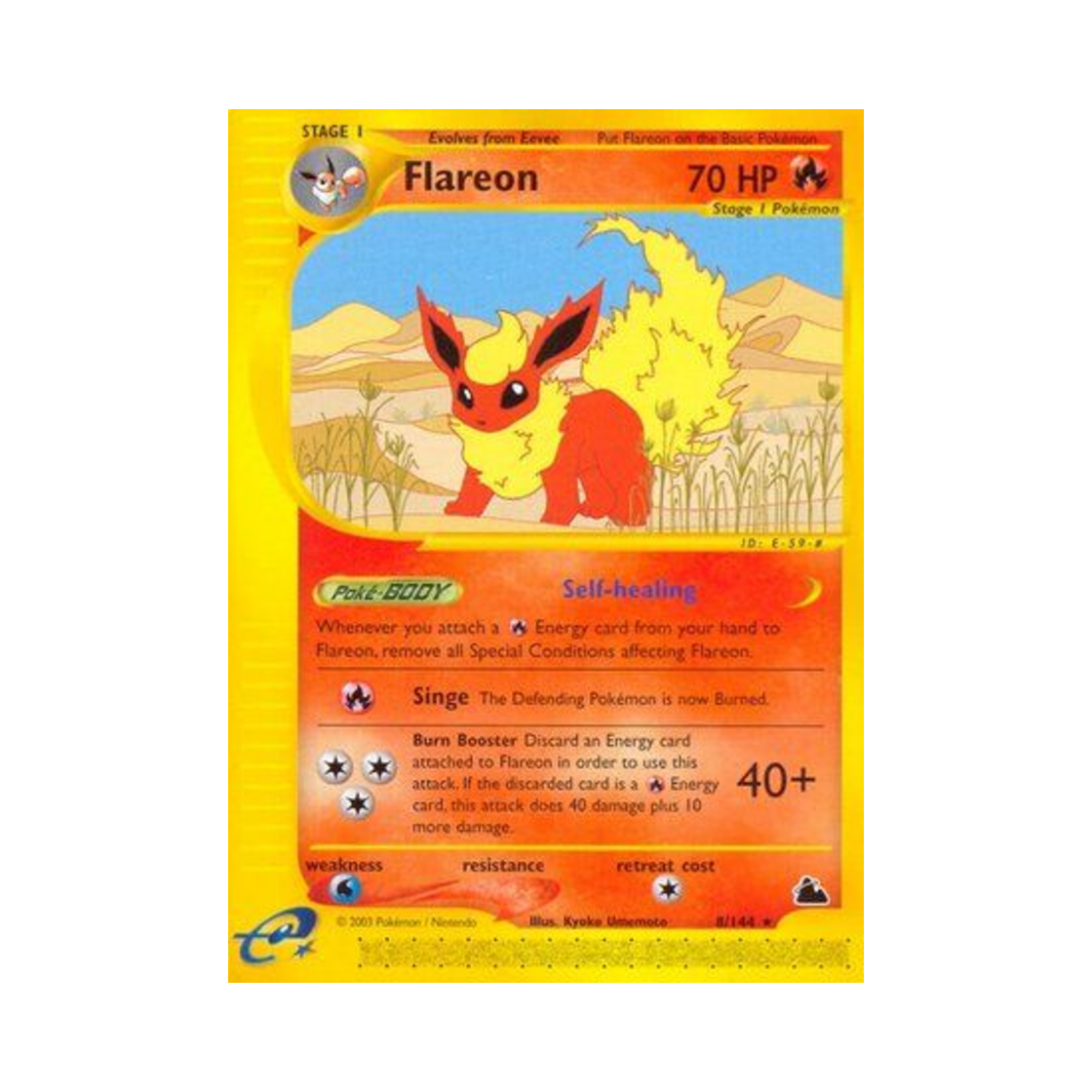 포켓몬 TCG 부스터 R 스카이리지 (영문판)(Pokemon TCG Flareon R Skyridge (English Ver.)) - 1