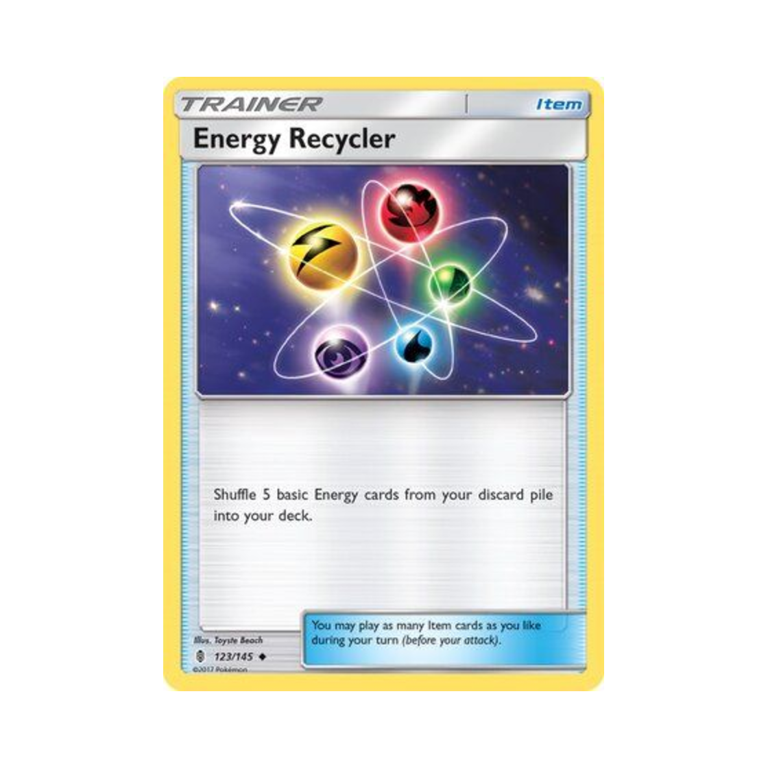 포켓몬 TCG 에너지 리사이클 U 가디언스 라이징 (영문판)(Pokemon TCG Energy Recycler U Guardians Rising (English Ver.)) - 1