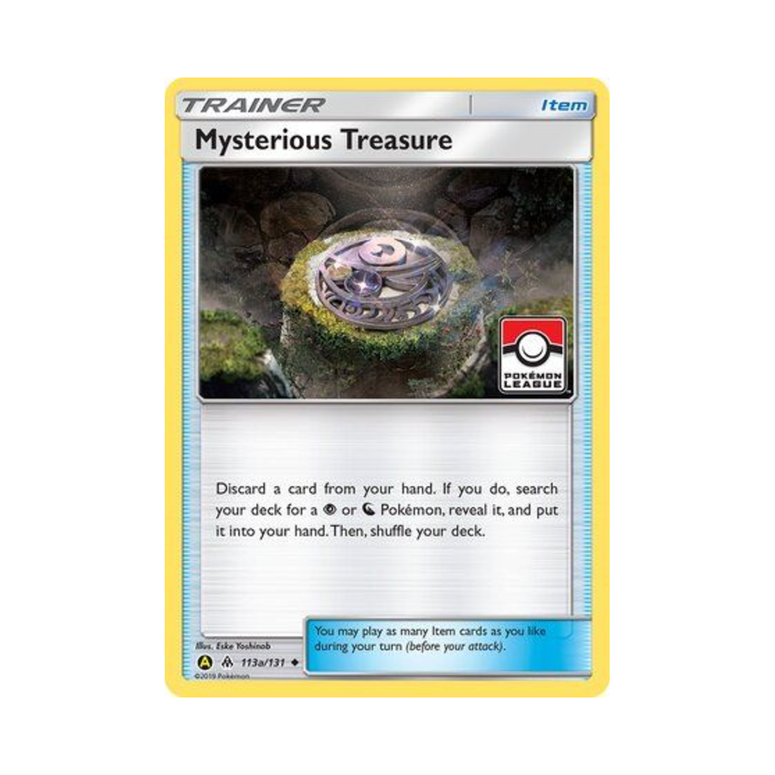 포켓몬 TCG 미스터리 트레져 U 옐로우 A 얼터네이트 (영문판)(Pokemon TCG Mysterious Treasure U Yellow A Alternate (English Ver.)) - 1