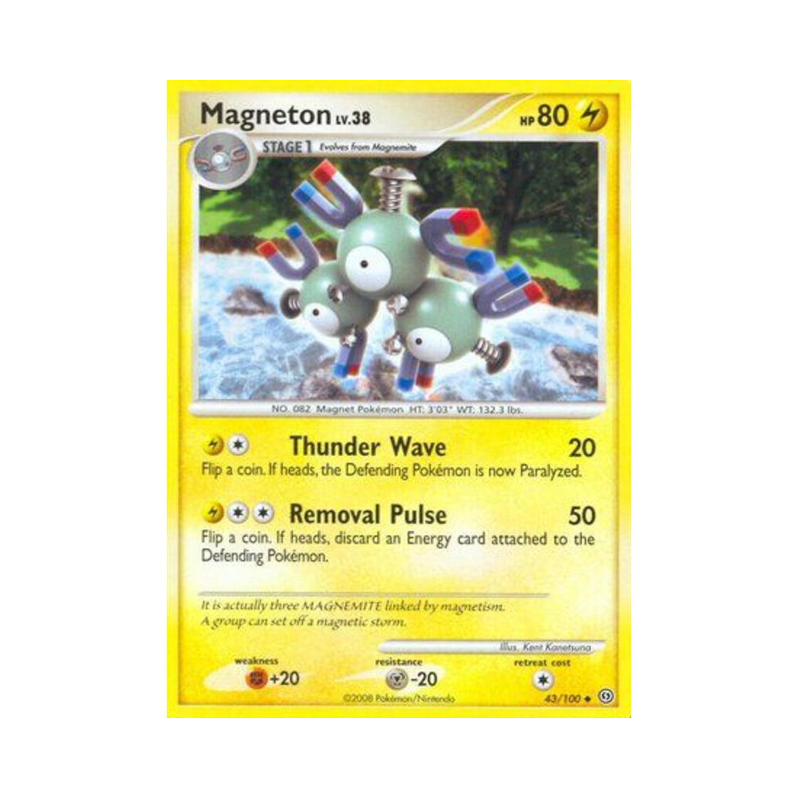 포켓몬 TCG 레어코일 U 스톰프론트 (영문판)(Pokemon TCG Magneton U Stormfront (English Ver.)) - 1