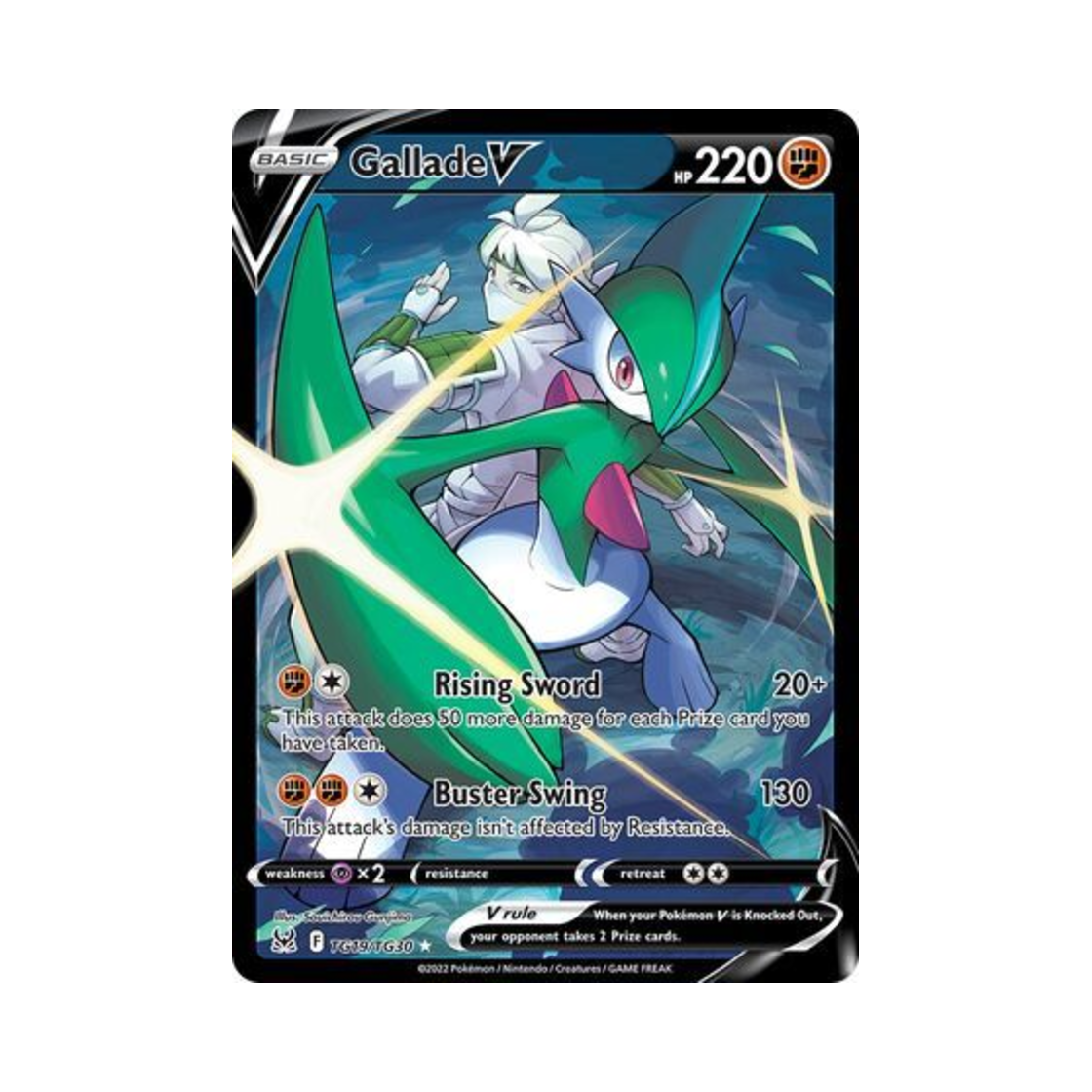 포켓몬 TCG 엘레이드 V HRV 로스트 오리진 (영문판)(Pokemon TCG Gallade V HRV Lost Origin (English Ver.))