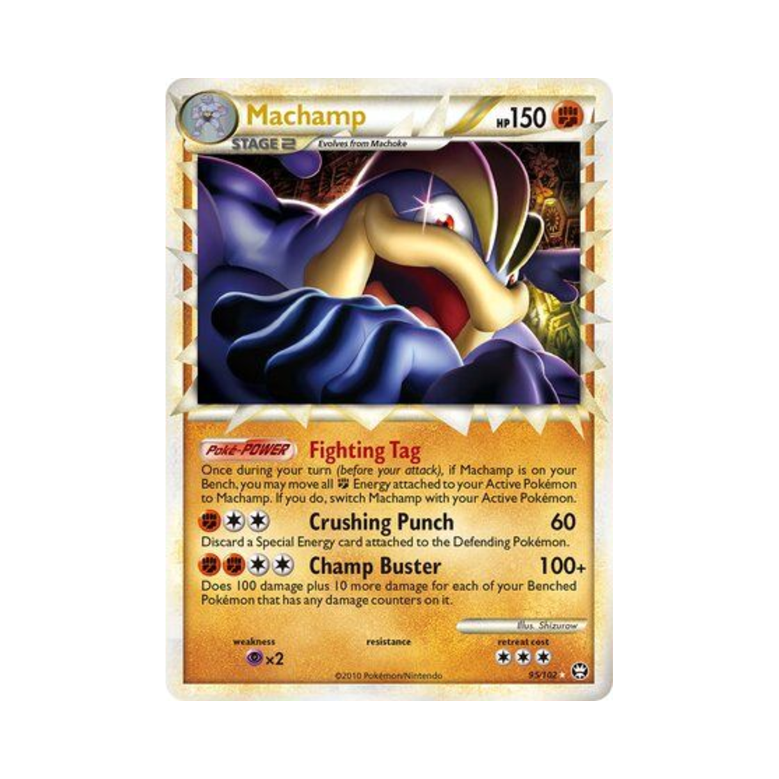 포켓몬 TCG 괴력몬 RP 트라이엄펀트 (영문판)(Pokemon TCG Machamp RP Triumphant (English Ver.))
