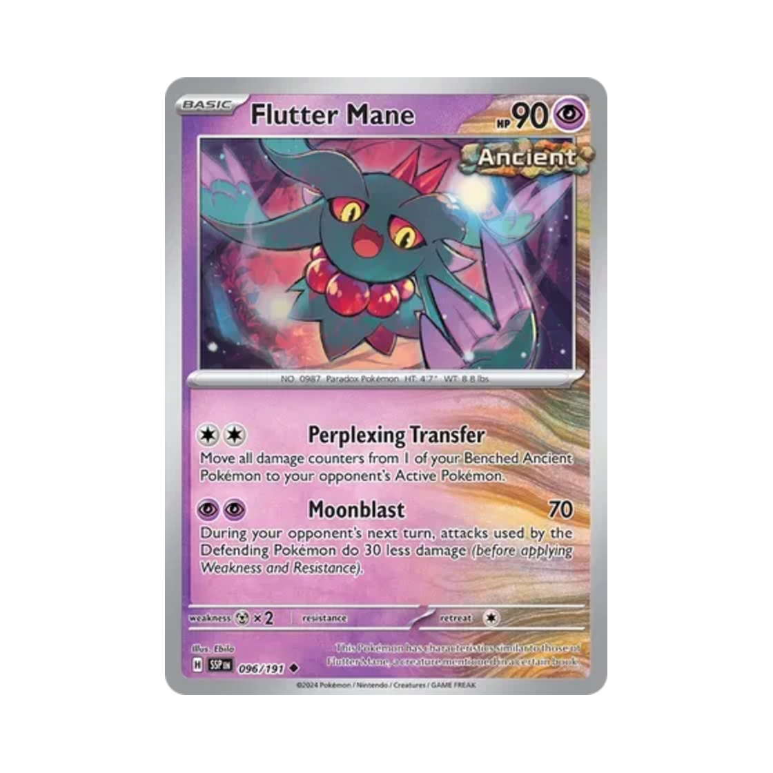 포켓몬 TCG 날개치는머리 U 서징 스파크 (영문판)(Pokemon TCG Flutter Mane U Surging Sparks (English Ver.)) - 1