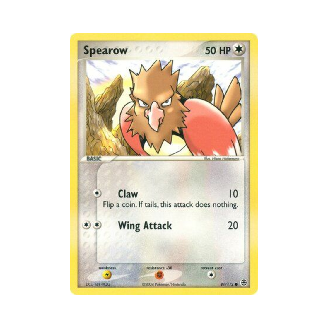 포켓몬 TCG 깨비참 C EX 파이어레드 & 리프그린 (영문판)(Pokemon TCG Spearow C EX FireRed & LeafGreen (English Ver.)) - 1