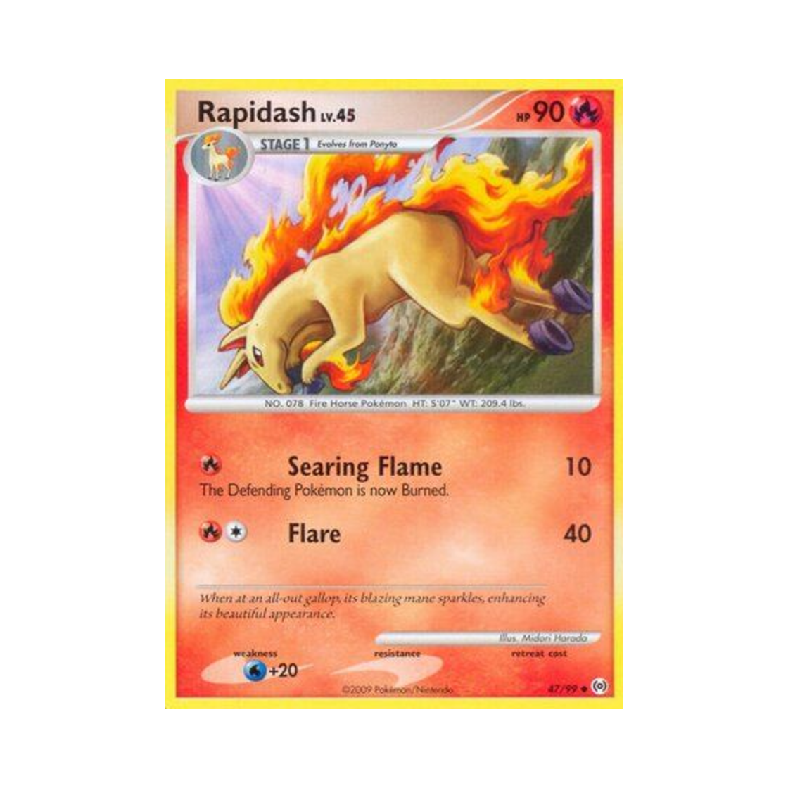 포켓몬 TCG 날쌩마 U 아르세우스 (영문판)(Pokemon TCG Rapidash U Arceus (English Ver.)) - 1