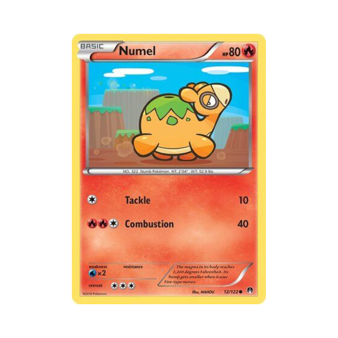 포켓몬 TCG 둔타 C 브레이크포인트 (영문판)(Pokemon TCG Numel C BREAKpoint (English Ver.))