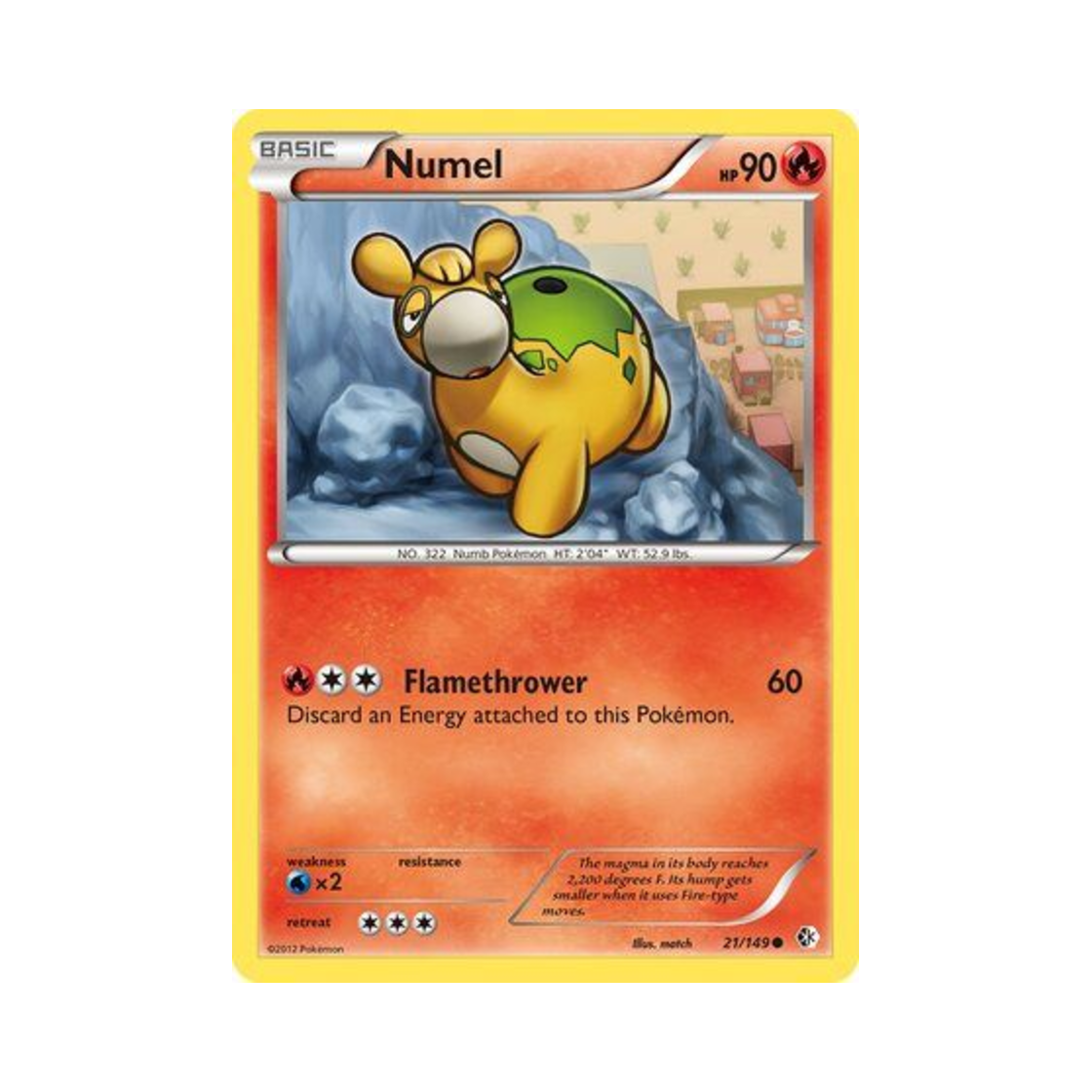 포켓몬 TCG 둔타 C 바운더리스 크로스드 (영문판)(Pokemon TCG Numel C Boundaries Crossed (English Ver.))