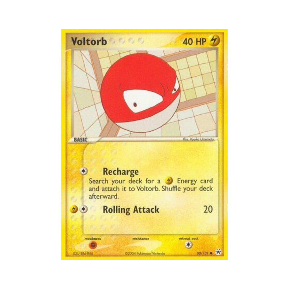 포켓몬 TCG 찌리리공 C EX 히든 레전드 (영문판)(Pokemon TCG Voltorb C EX Hidden Legends (English Ver.))