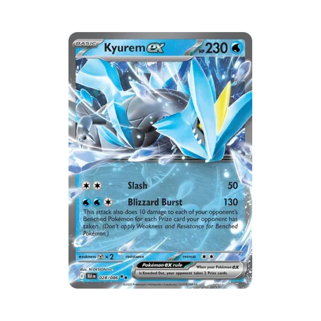 포켓몬 TCG 큐레무 ex DR 블랙볼트 (영문판)(Pokemon TCG Kyurem ex DR Black Bolt (English Ver.)) - 1