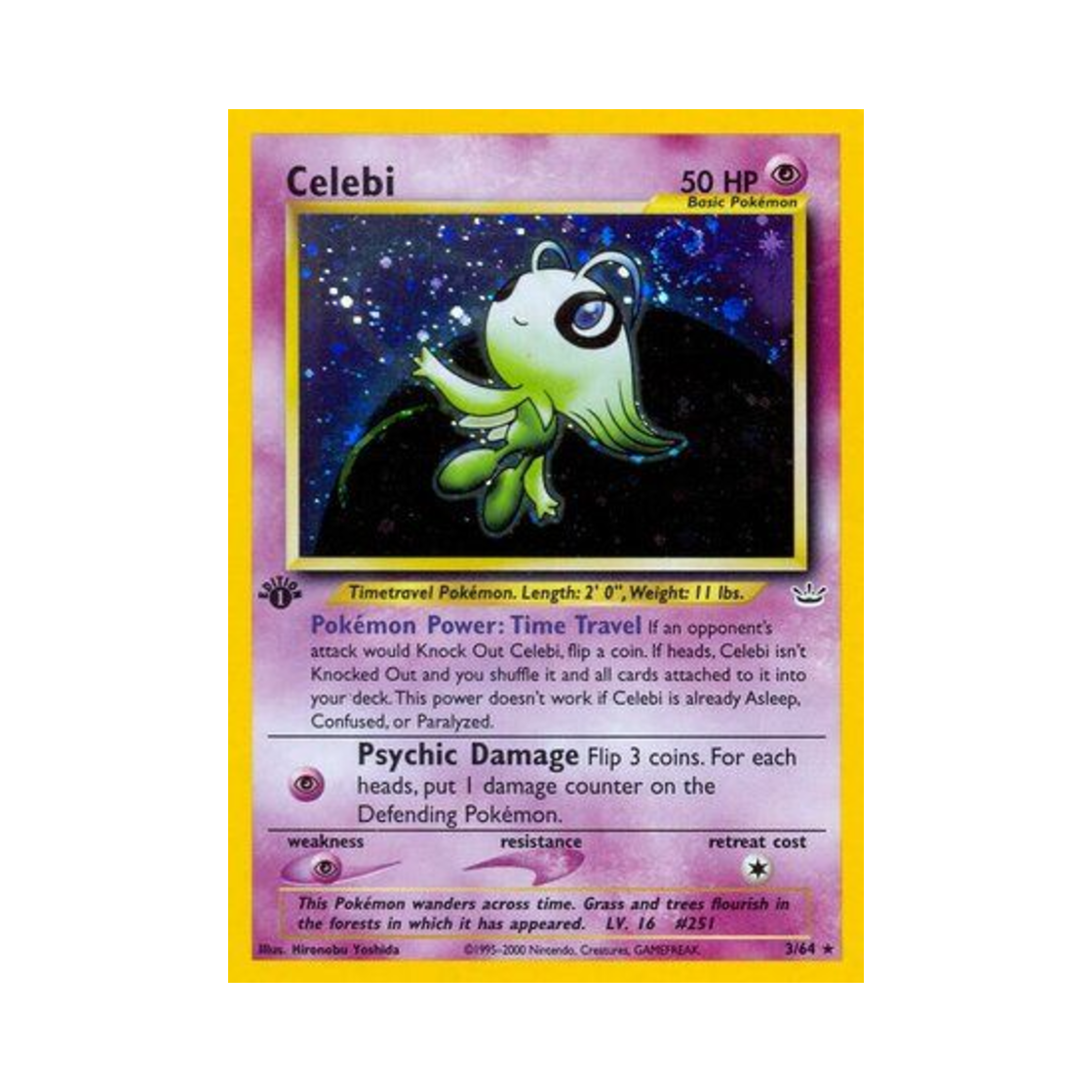 포켓몬 TCG 세레비 RH 네오 레버레이션 (영문판)(Pokemon TCG Celebi RH Neo Revelation (English Ver.)) - 1