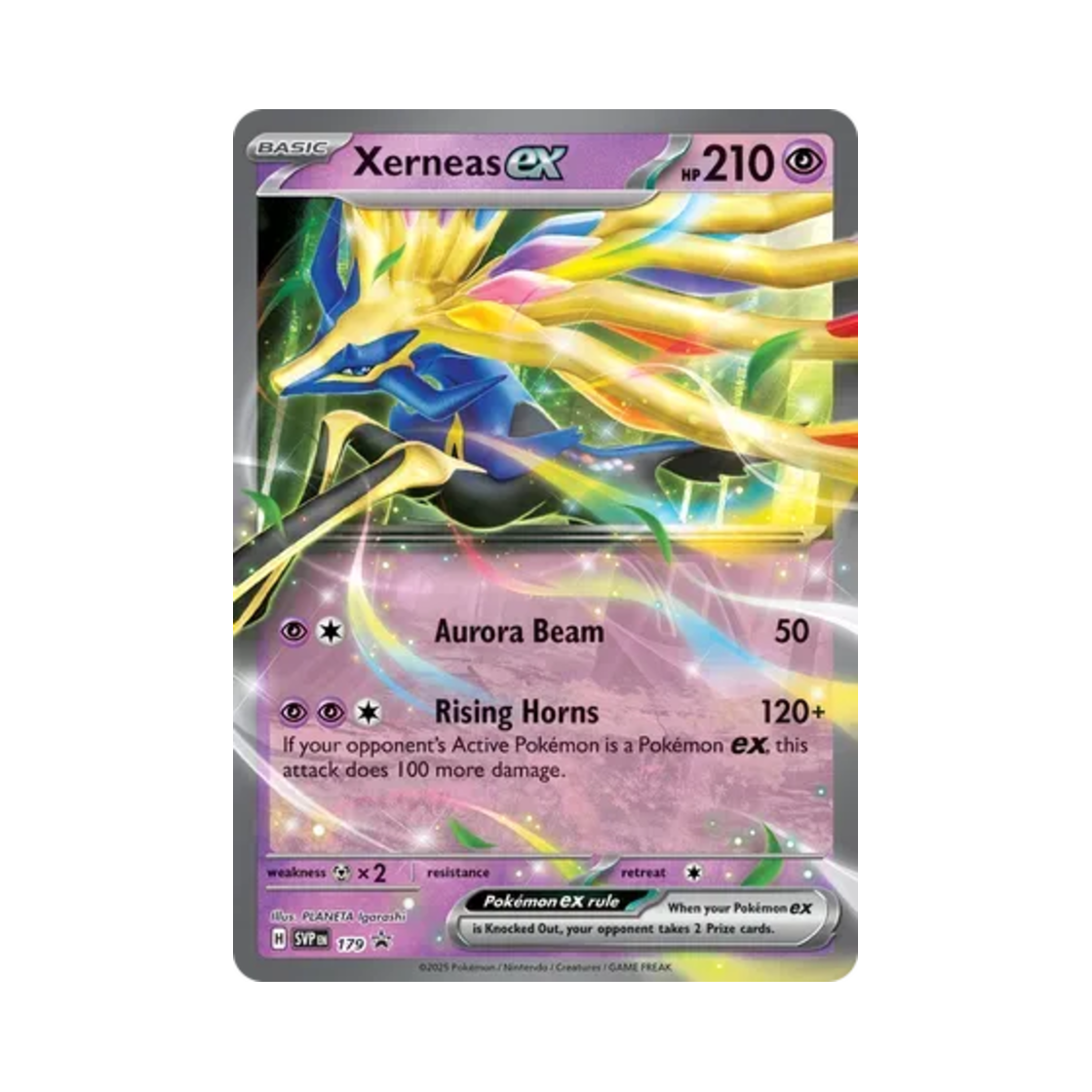 포켓몬 TCG 제르네아스 ex P 스칼렛 & 바이올렛 프로모 카드 (영문판)(Pokemon TCG Xerneas ex P Scarlet & Violet Promos (English Ver.)) - 1