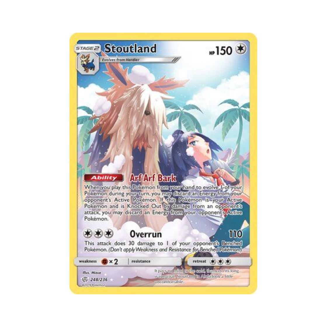 포켓몬 TCG 바랜드 RS 코스믹 이클립스 (영문판)(Pokemon TCG Stoutland RS Cosmic Eclipse (English Ver.)) - 1