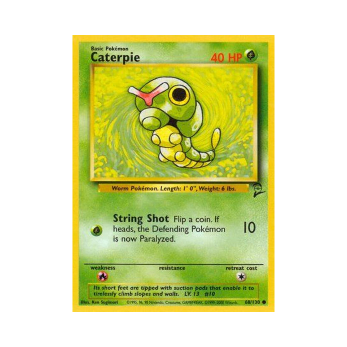 포켓몬 TCG 캐터피 C 베이스 세트 2 (영문판)(Pokemon TCG Caterpie C Base Set 2 (English Ver.)) - 1