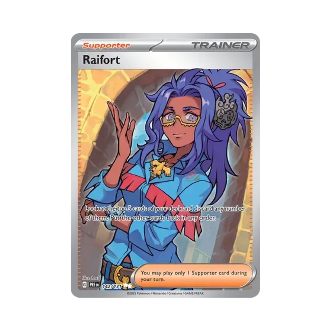 포켓몬 TCG 레포르 UR 프리즈매틱 에볼루션즈 (영문판)(Pokemon TCG Raifort UR Prismatic Evolutions (English Ver.)) - 1