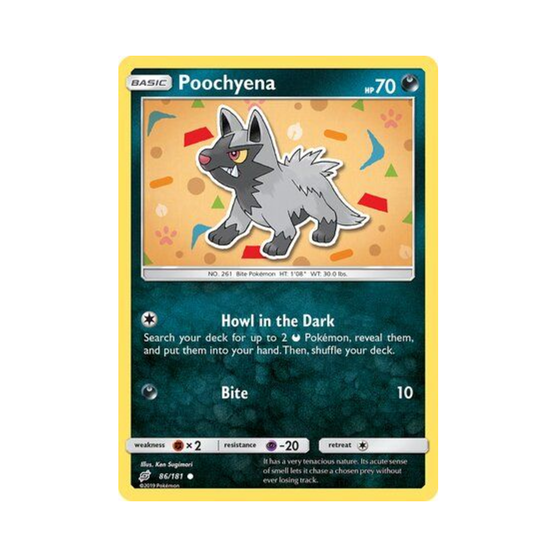 포켓몬 TCG 포챠나 C 팀업 (영문판)(Pokemon TCG Poochyena C Team Up (English Ver.)) - 1