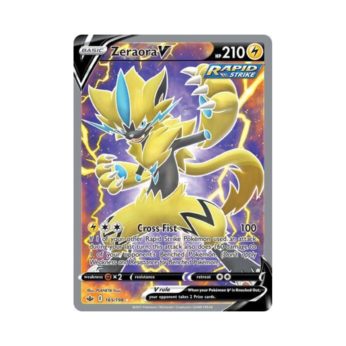포켓몬 TCG 제라오라 V RU 칠링 레인 (영문판)(Pokemon TCG Zeraora V RU Chilling Reign (English Ver.)) - 1