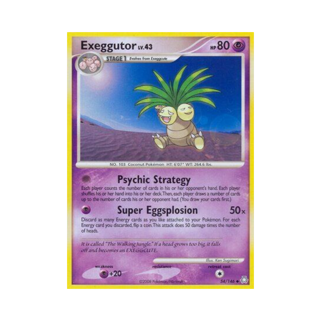 포켓몬 TCG 나시 U 레전드 어웨이크드 (영문판)(Pokemon TCG Exeggutor U Legends Awakened (English Ver.)) - 1
