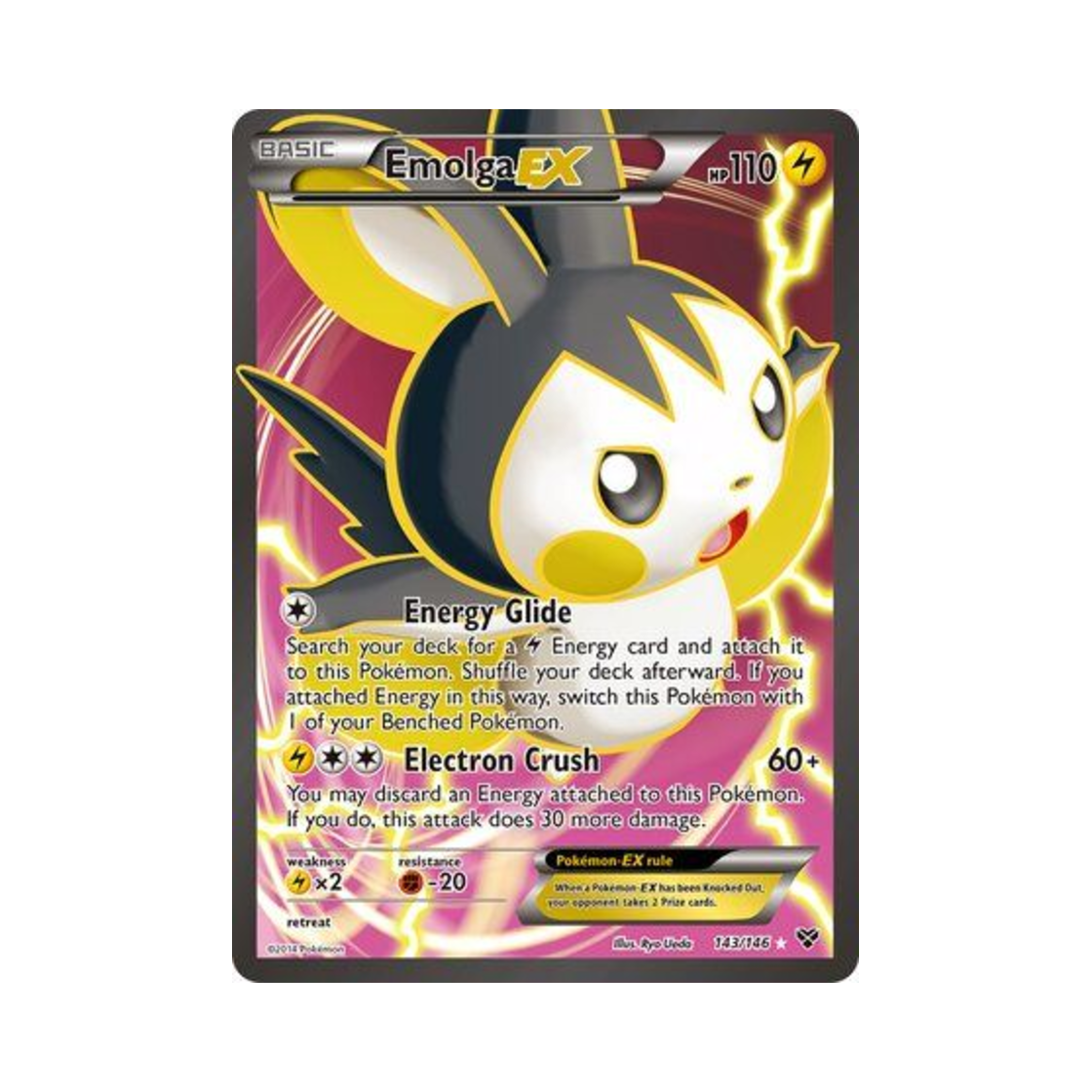 포켓몬 TCG 에몽가 EX RU XY (영문판) | Pokemon TCG | KREAM
