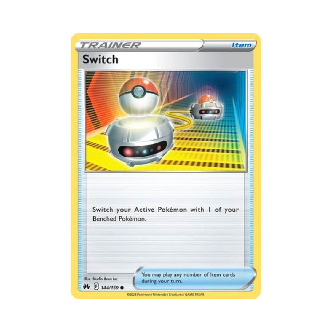 포켓몬 TCG 포켓몬 교체 C 크라운 제니스 (영문판)(Pokemon TCG Switch C Crown Zenith (English Ver.)) - 1