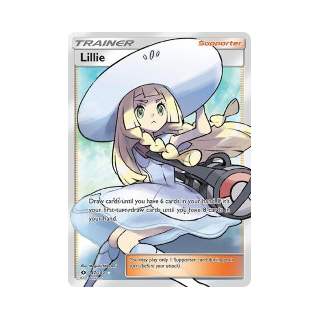 SUM147/149 Pokemon TCG Lillie RU Sun & Moon (English Ver.)