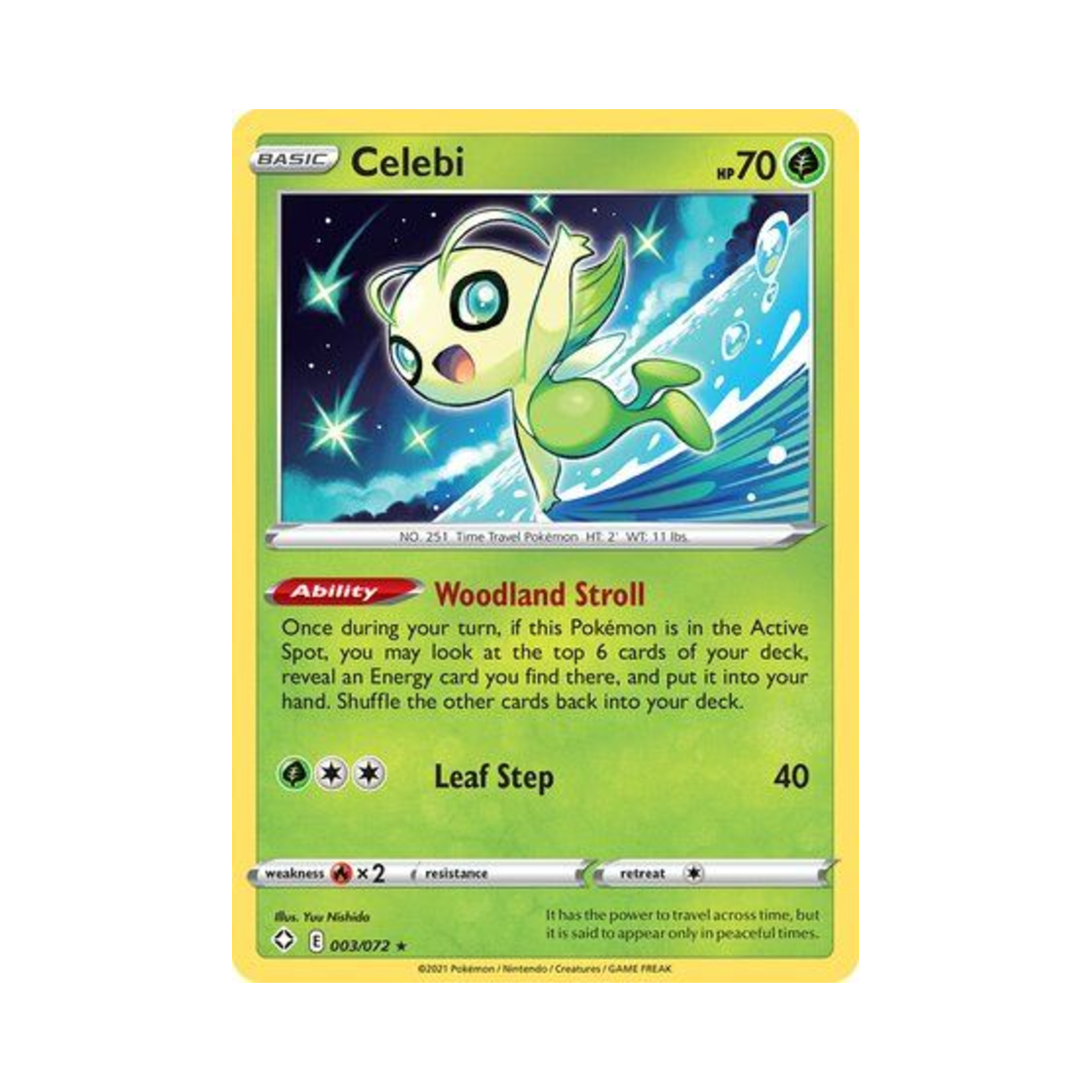 포켓몬 TCG 세레비 R 샤이닝 페이츠 (영문판)(Pokemon TCG Celebi R Shining Fates (English Ver.)) - 1