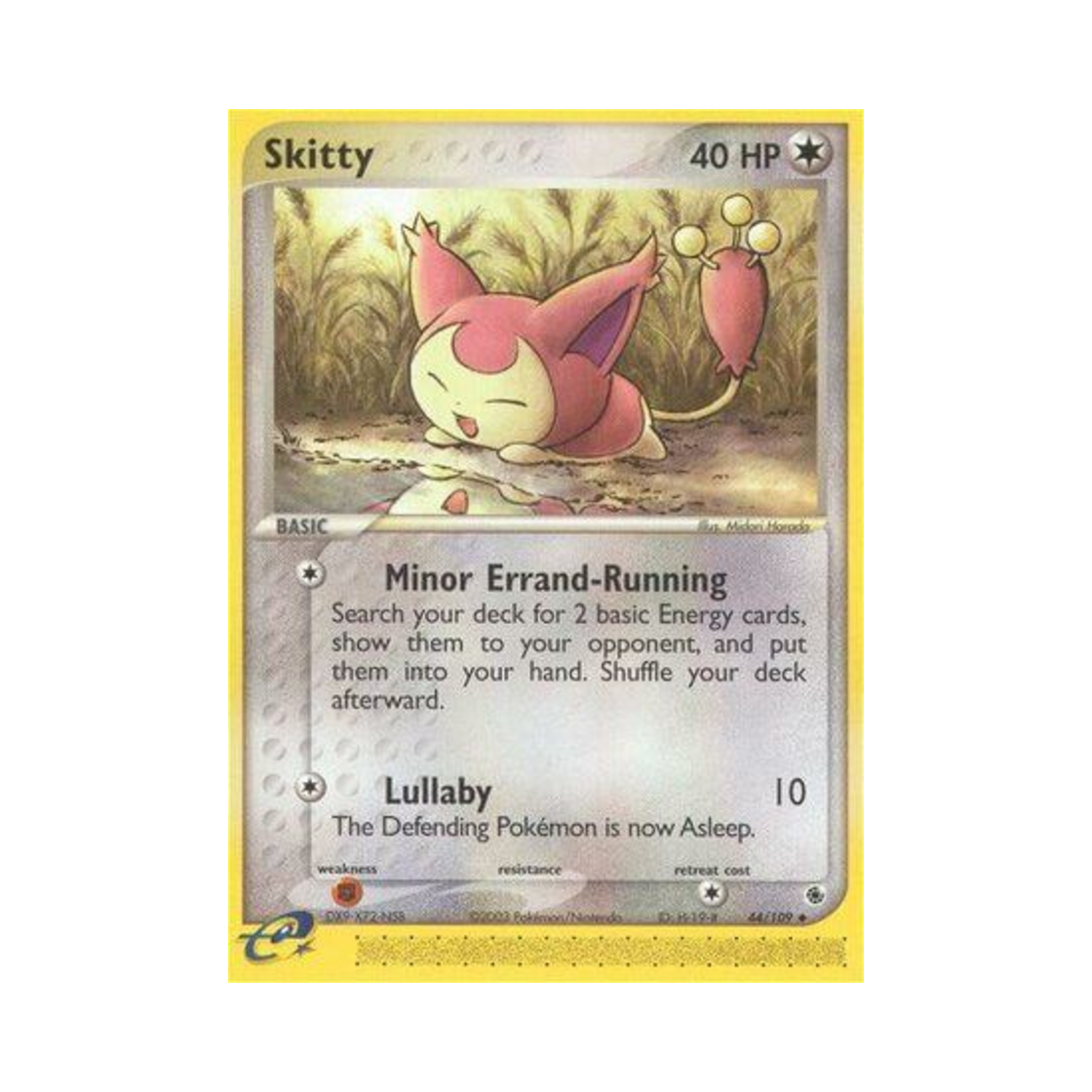 포켓몬 TCG 에나비 U EX 루비 & 사파이어 (영문판)(Pokemon TCG Skitty U EX Ruby & Sapphire (English Ver.)) - 1