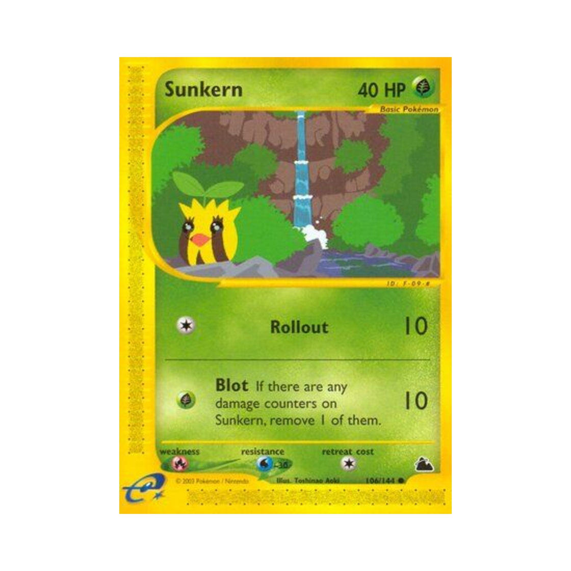 포켓몬 TCG 해너츠 C 스카이리지 (영문판)(Pokemon TCG Sunkern C Skyridge (English Ver.)) - 1