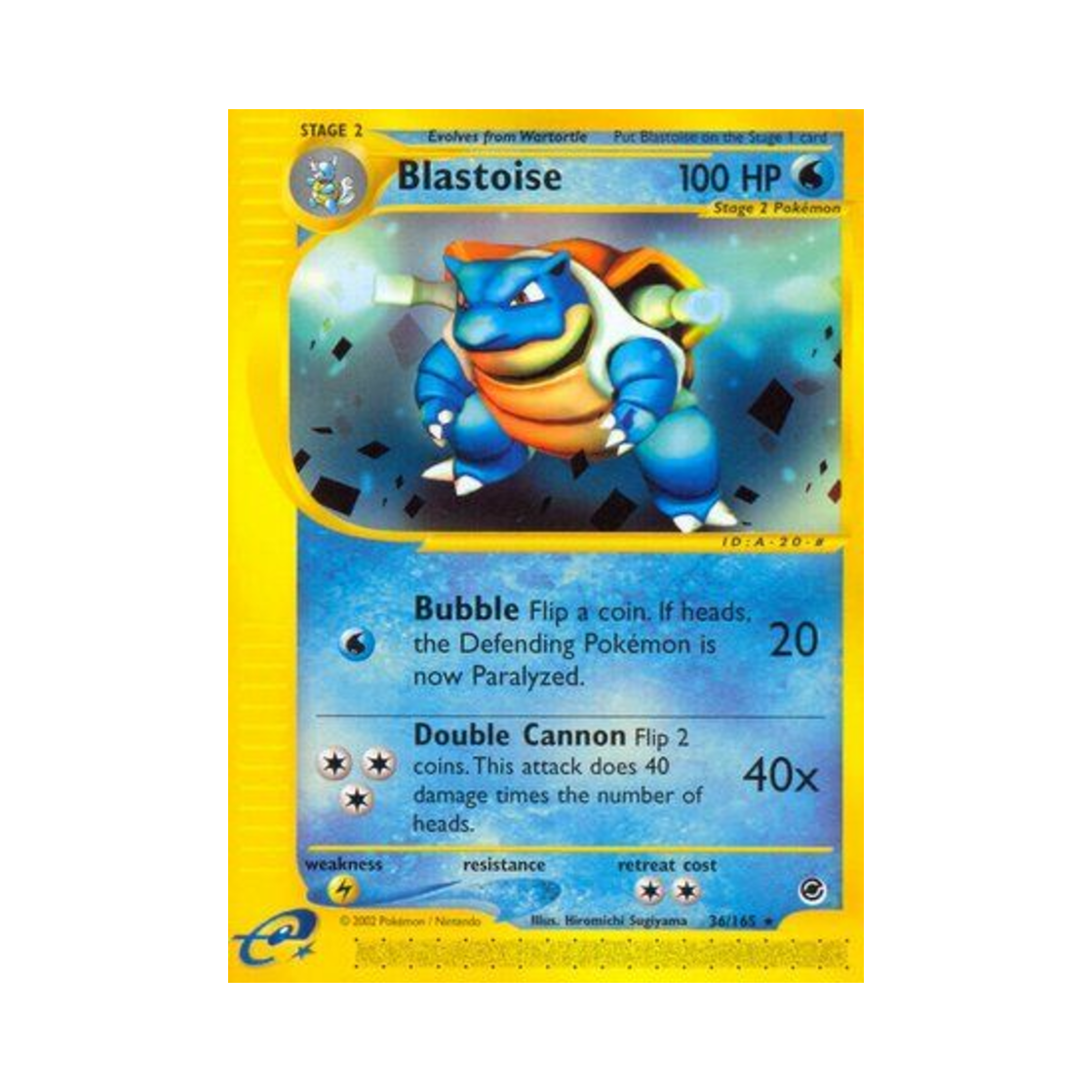 포켓몬 TCG 거북왕 R 익스페디션 베이스 세트 (영문판)(Pokemon TCG Blastoise R Expedition Base Set (English Ver.)) - 1