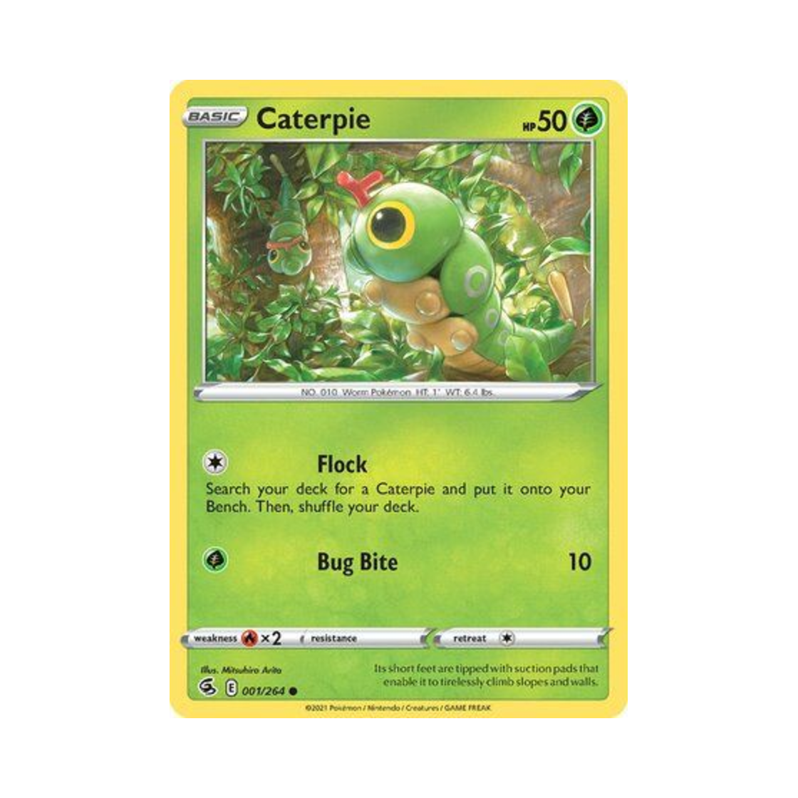포켓몬 TCG 캐터피 C 퓨전 스트라이크 (영문판)(Pokemon TCG Caterpie C Fusion Strike (English Ver.)) - 1