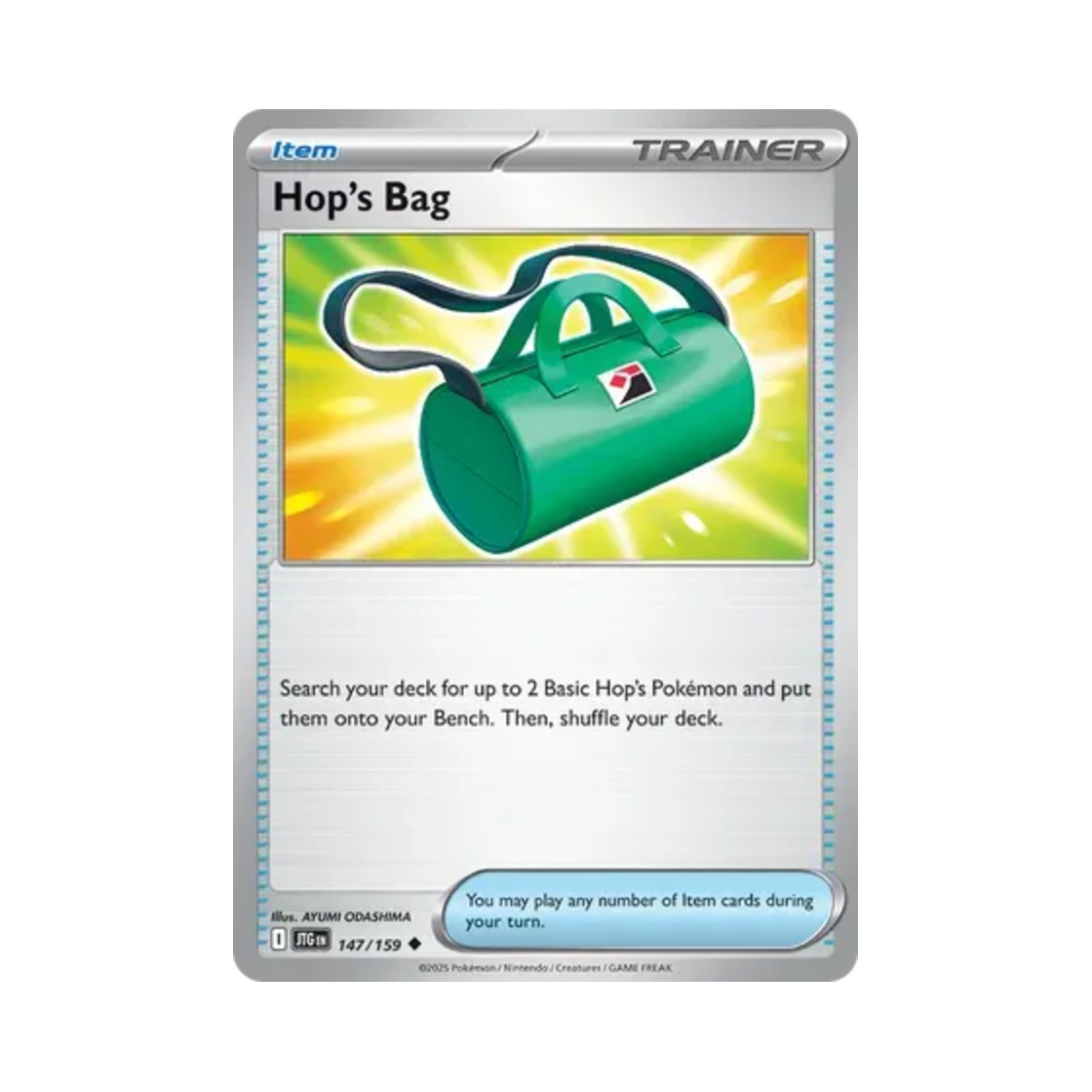 JTG147/159 Pokemon TCG Hop's Bag U Journey Together (English Ver.)
