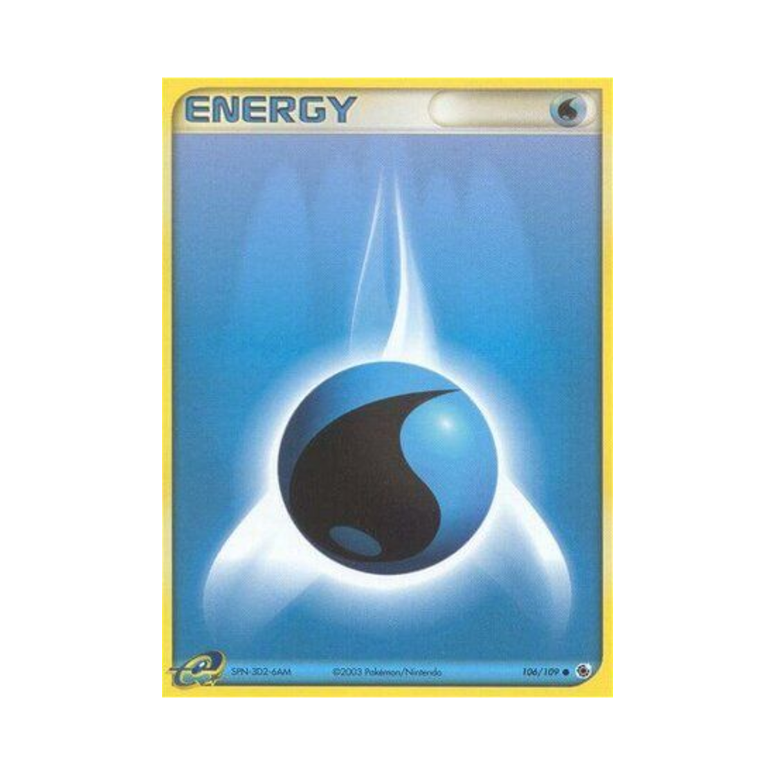 포켓몬 TCG 기본 물 에너지 C EX 루비 & 사파이어 (영문판)(Pokemon TCG Water Energy C EX Ruby & Sapphire (English Ver.)) - 1