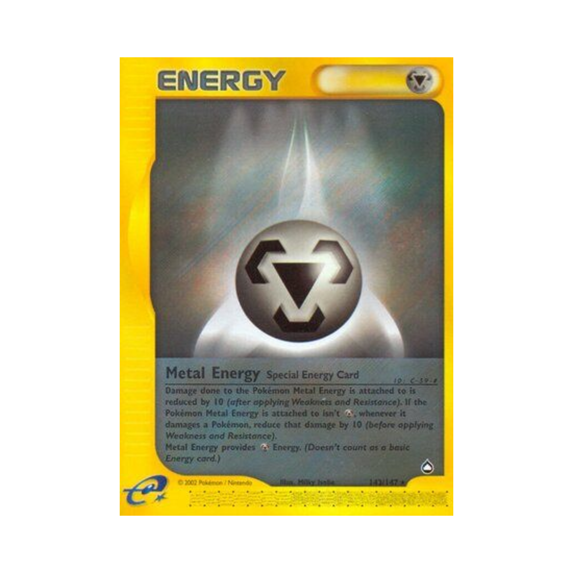 포켓몬 TCG 메탈 에너지 R 아쿠아폴리스 (영문판)(Pokemon TCG Metal Energy R Aquapolis (English Ver.)) - 1